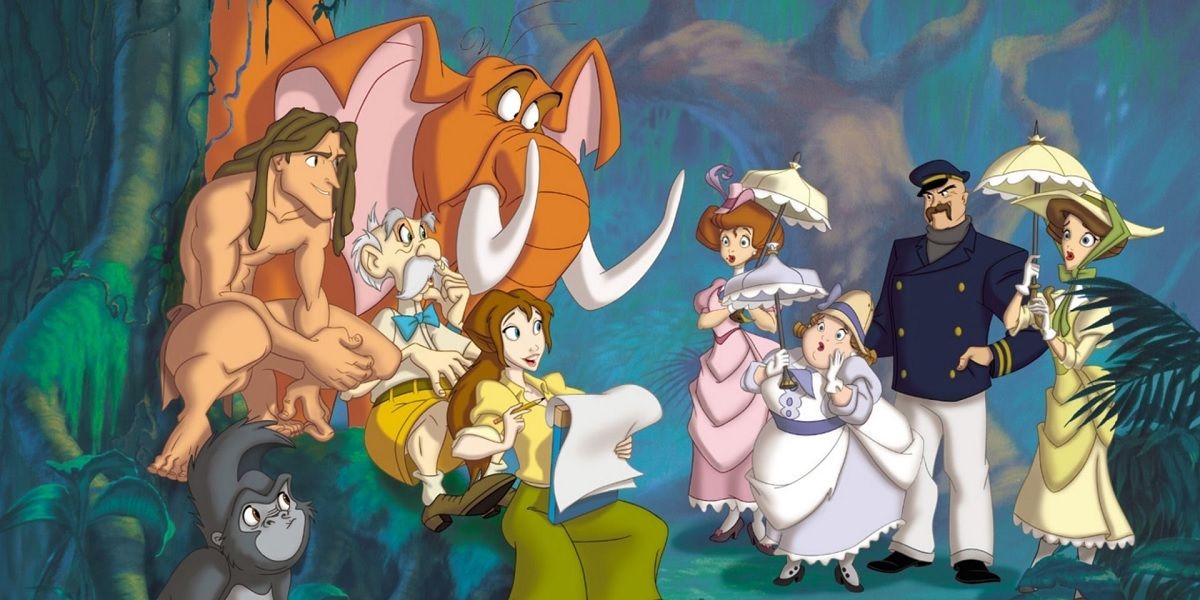 Tarzan and Jane Disney movie