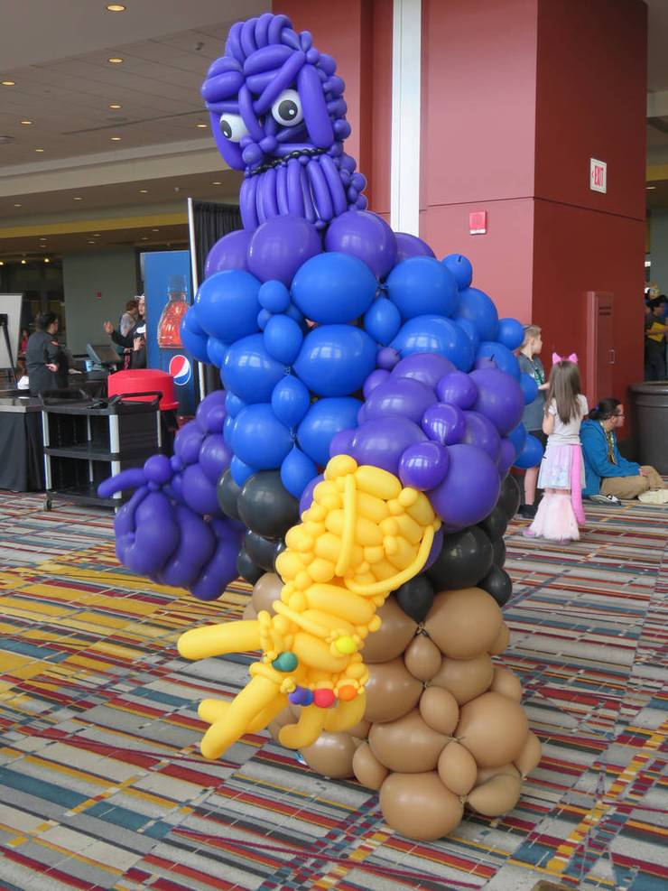 Thanos Baloon Cosplay By Briny via deviantart brinycosplay