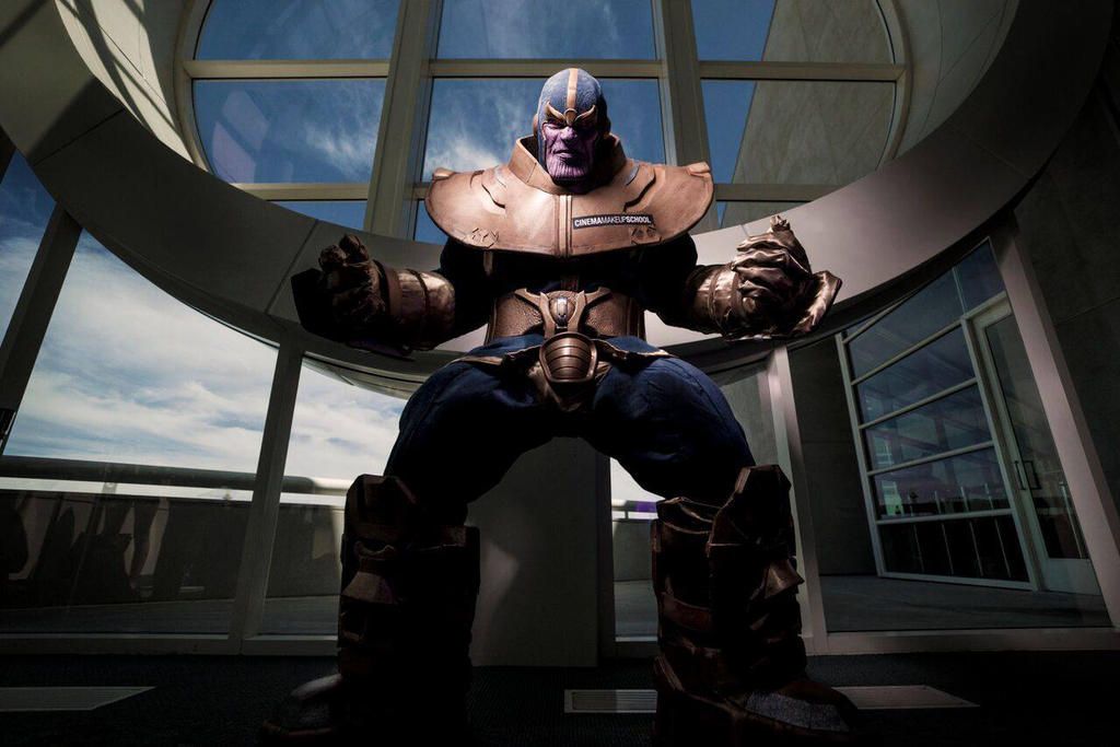 Thanos By Cinemamakeupschool