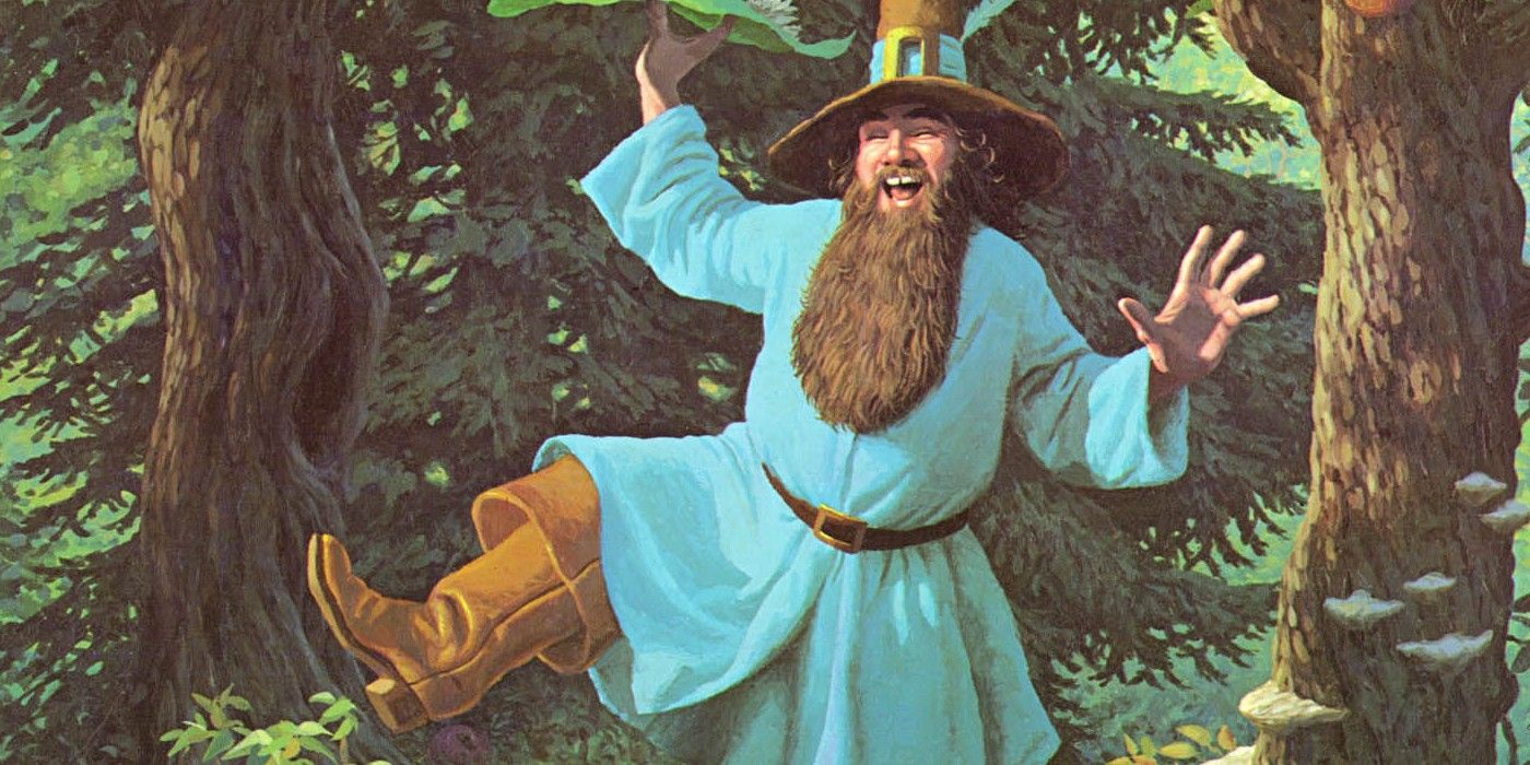 Tom Bombadil dancing from The Lord of the Rings. 