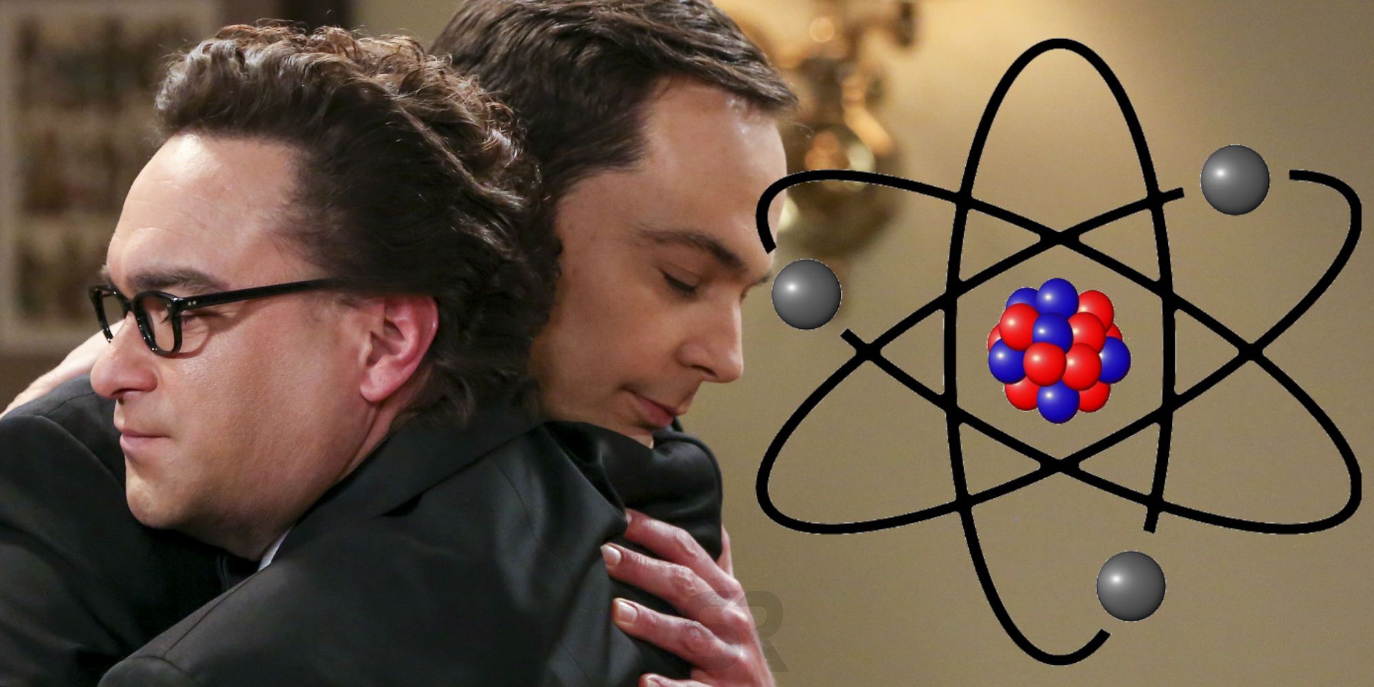 The Big Bang Theory Leonard and Sheldon Atomic Model