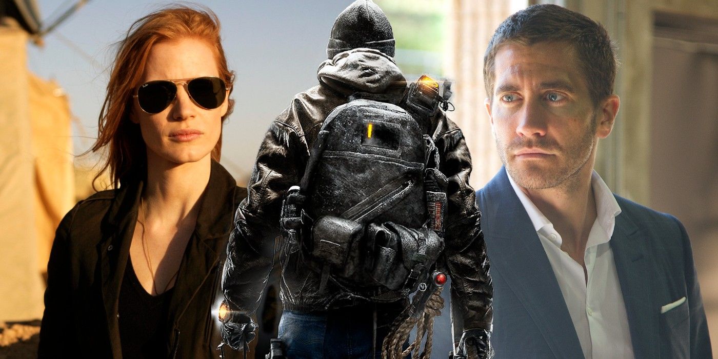The Division movie cast Jessica Chastain Jake Gyllenhaal