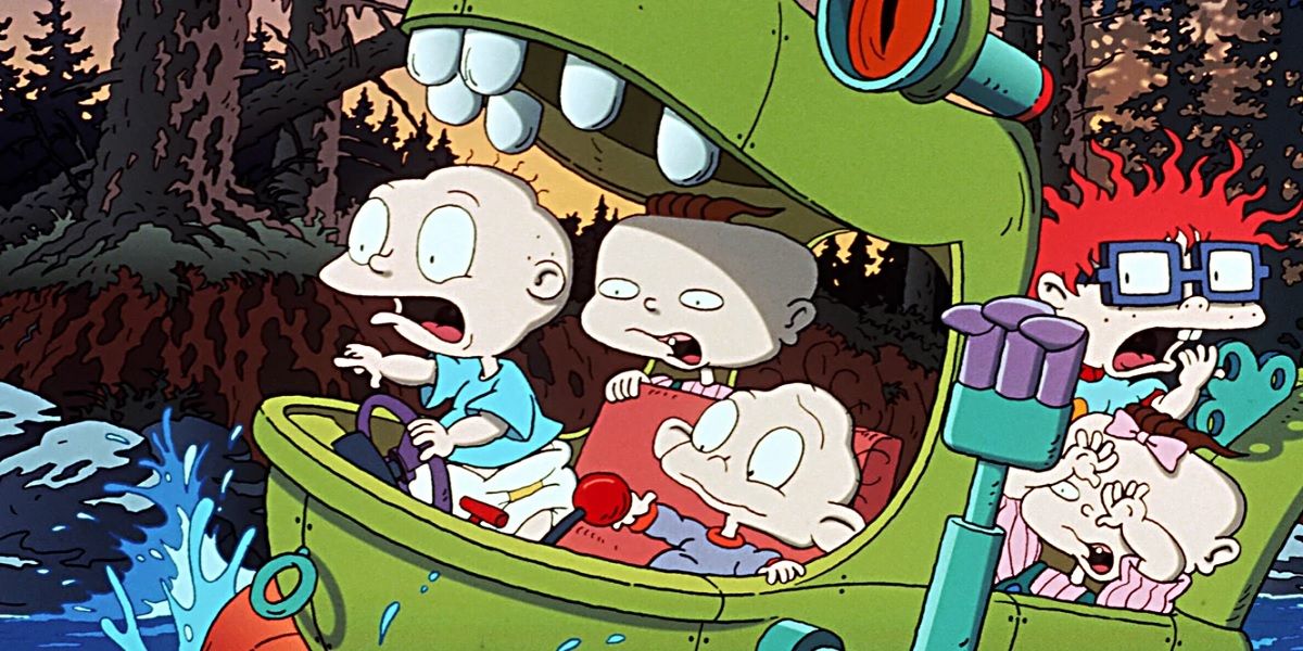 The Reptar Wagon in Rugrats