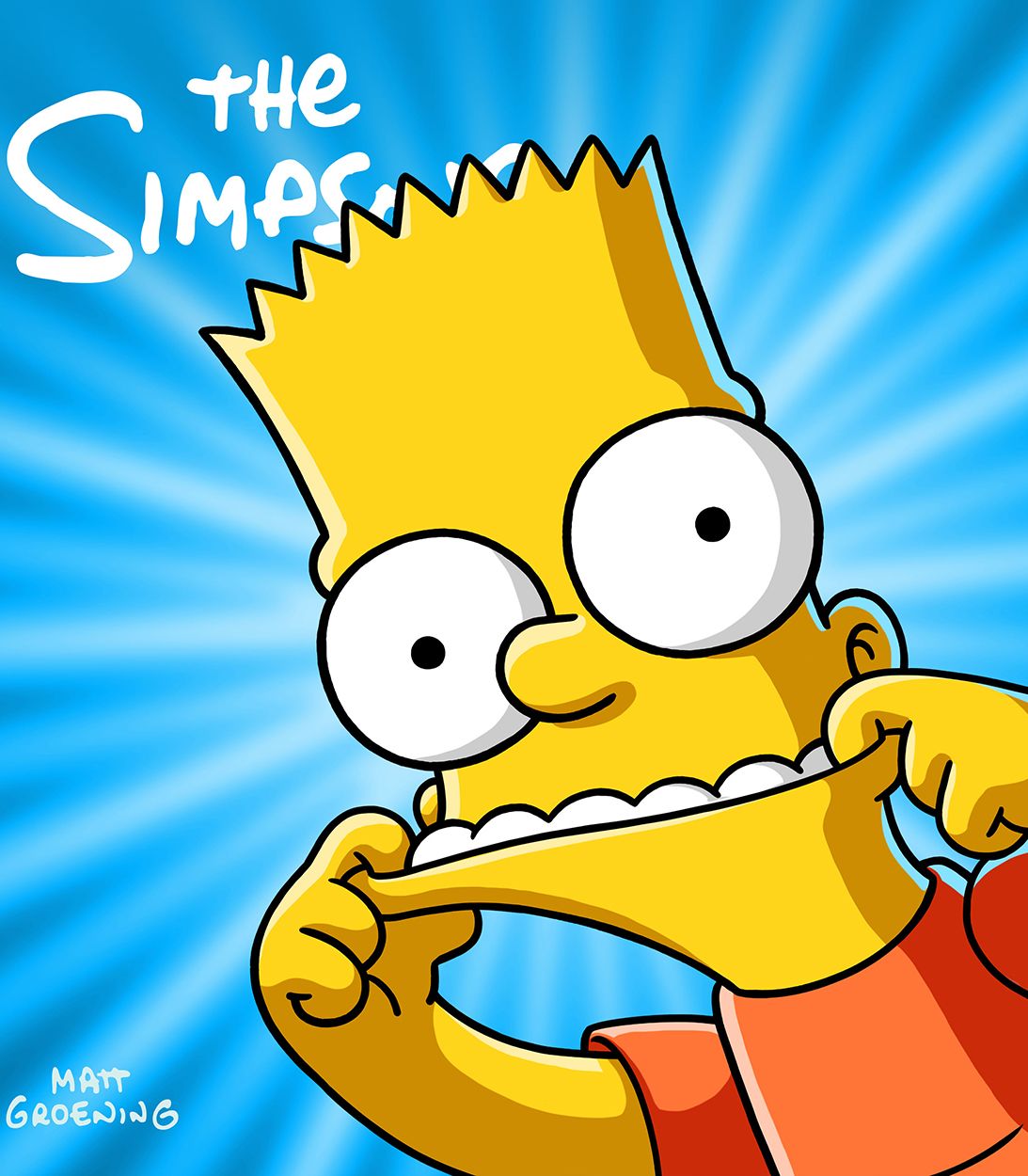 The Simpsons Bart vertical