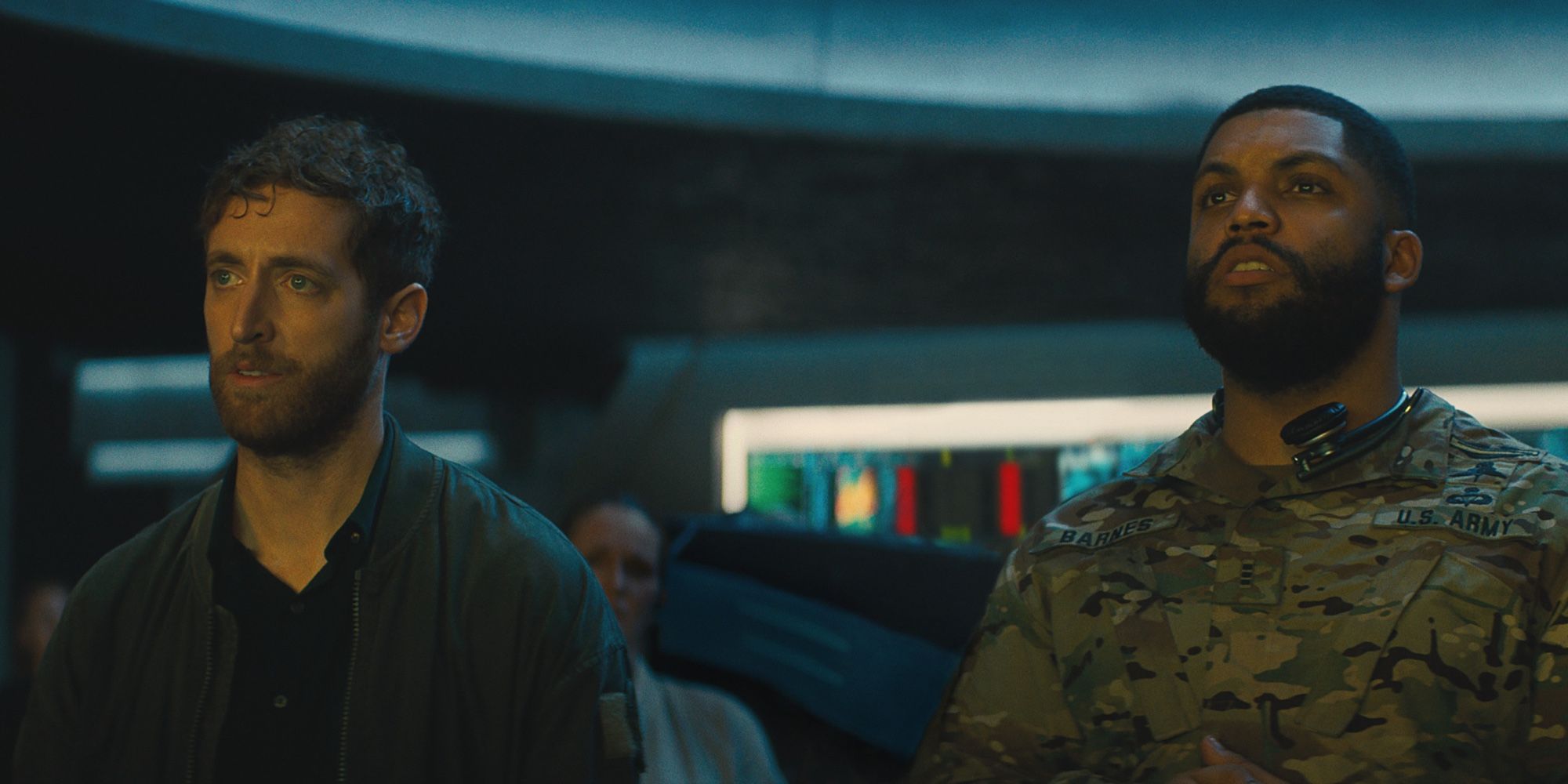 Thomas Middleditch and O'Shea Jackson Jr in Godzilla King of the Monsters