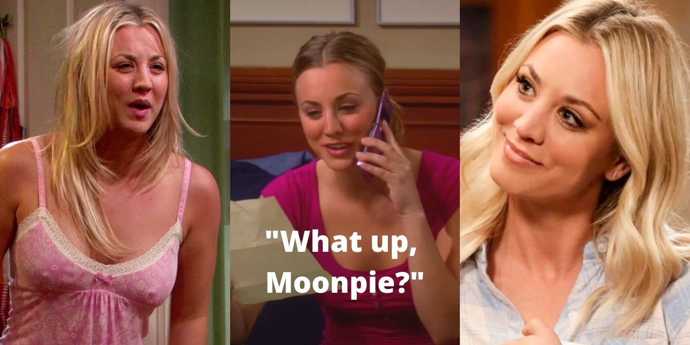Split image of Penny on The Big Bang Theory