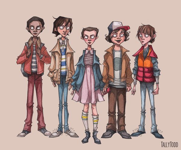 Stranger Things: 10 Incredible Fan Art Pictures That Take Us Back To ...