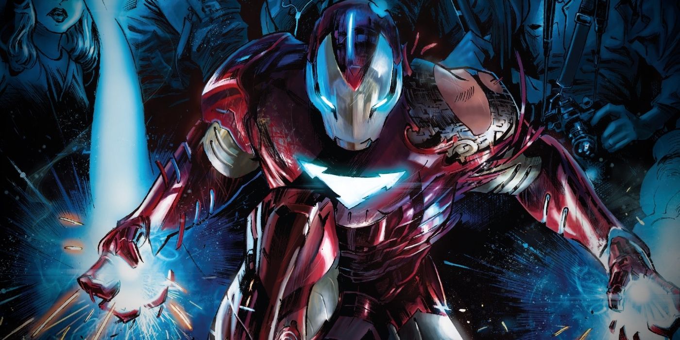 Tony Stark Iron Man Magic Comic Cover