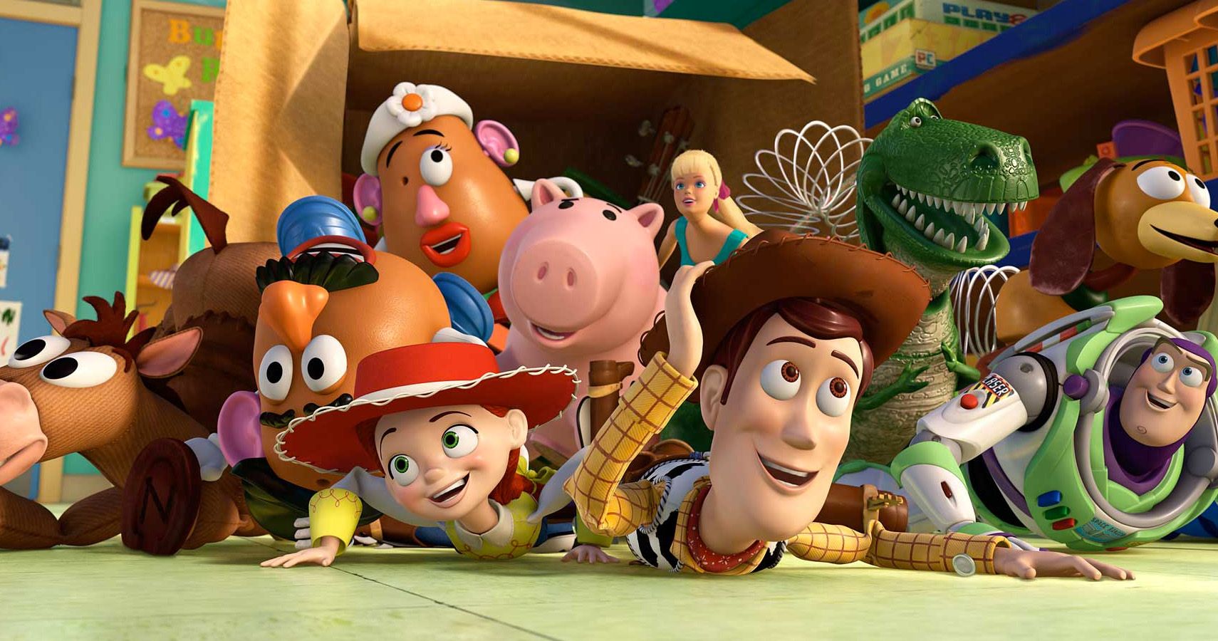 main toy story characters