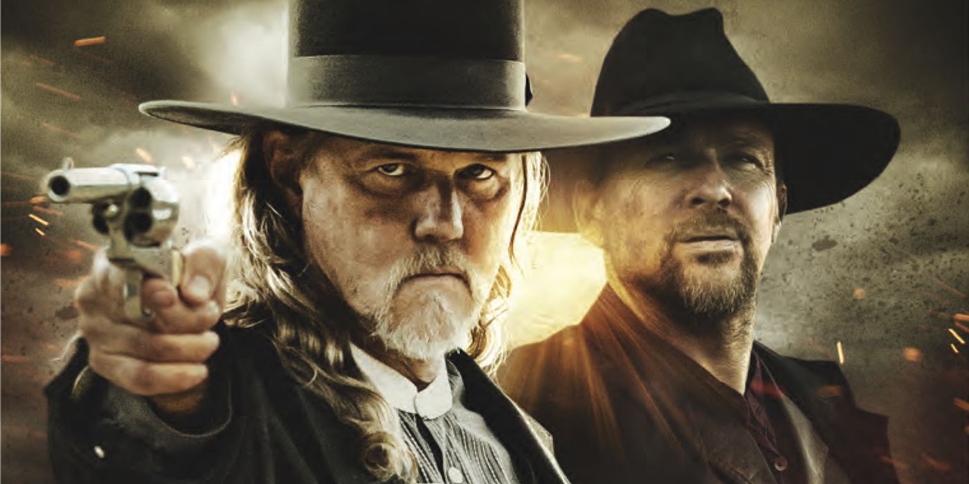 Trace Adkins and Sean Patrick Flanery in The Outsider