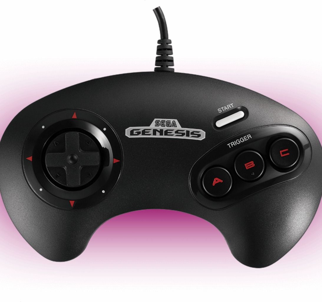 Vertical Sega Genesis Mini Controller