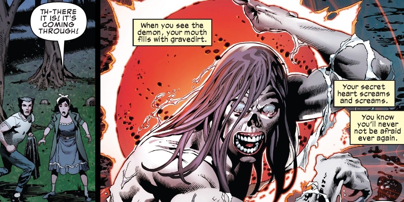 Wolverine Comic Truth Demon