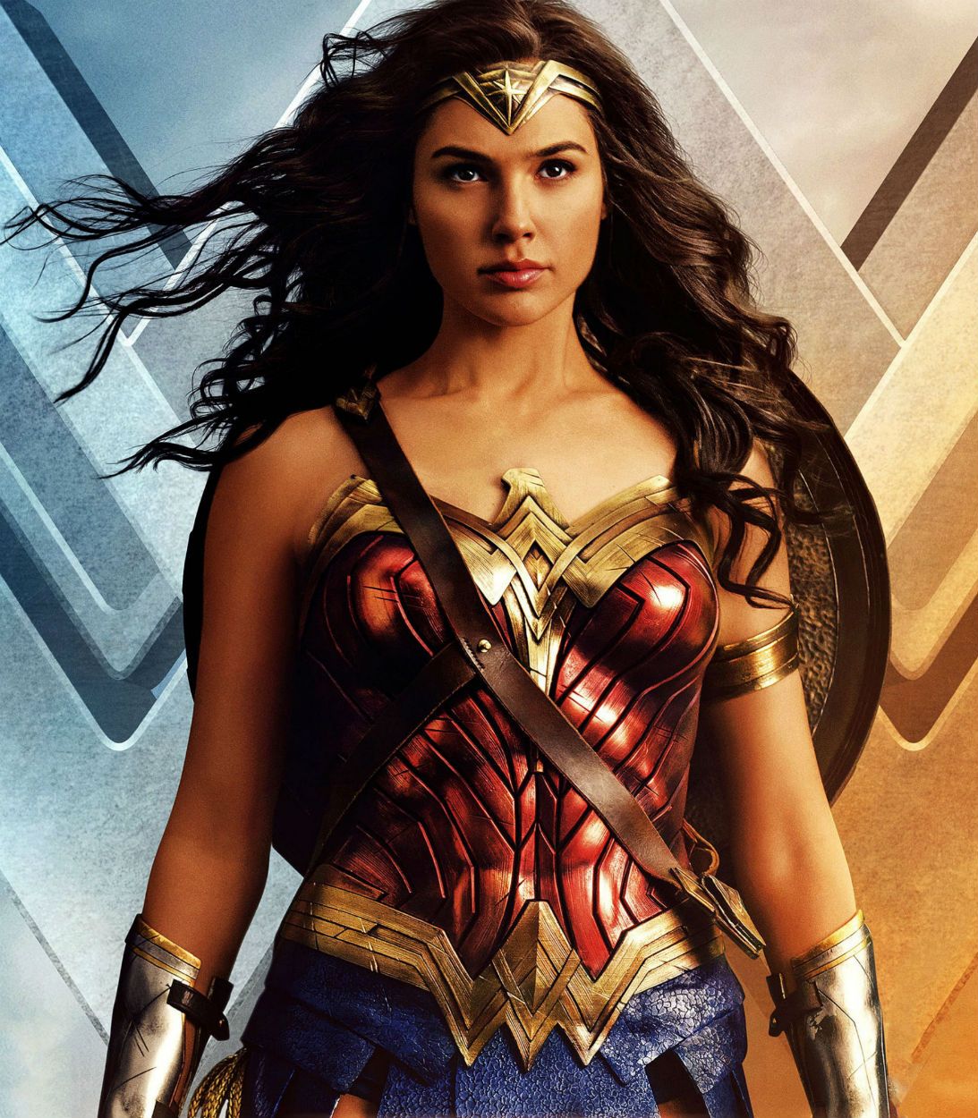 Wonder Woman Gal Gadot Logo Poster Vertical