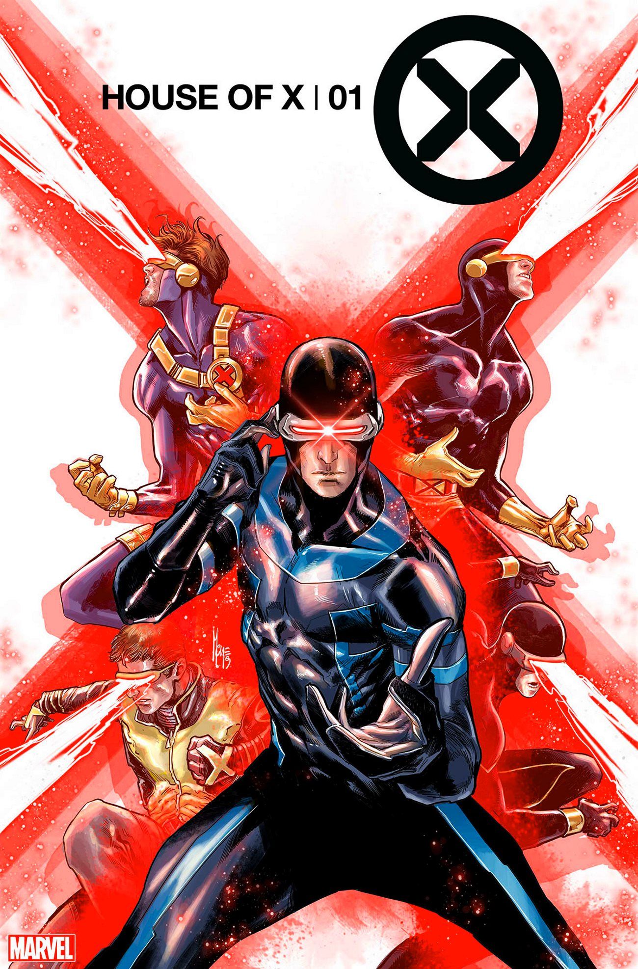 X-Men House of X Cyclops New Costume Cover