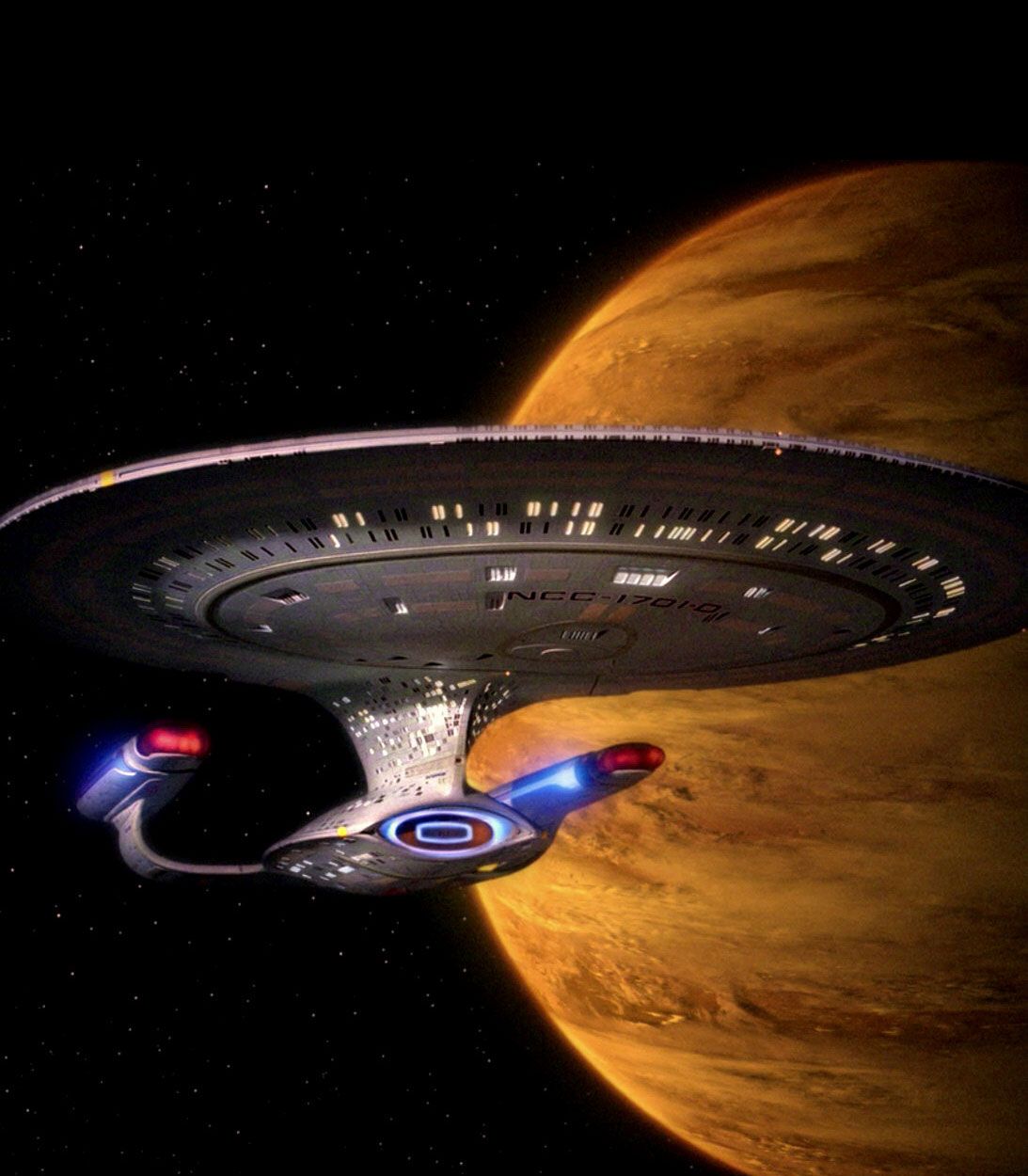 USS Enterprise in Star Trek: The Next Generation
