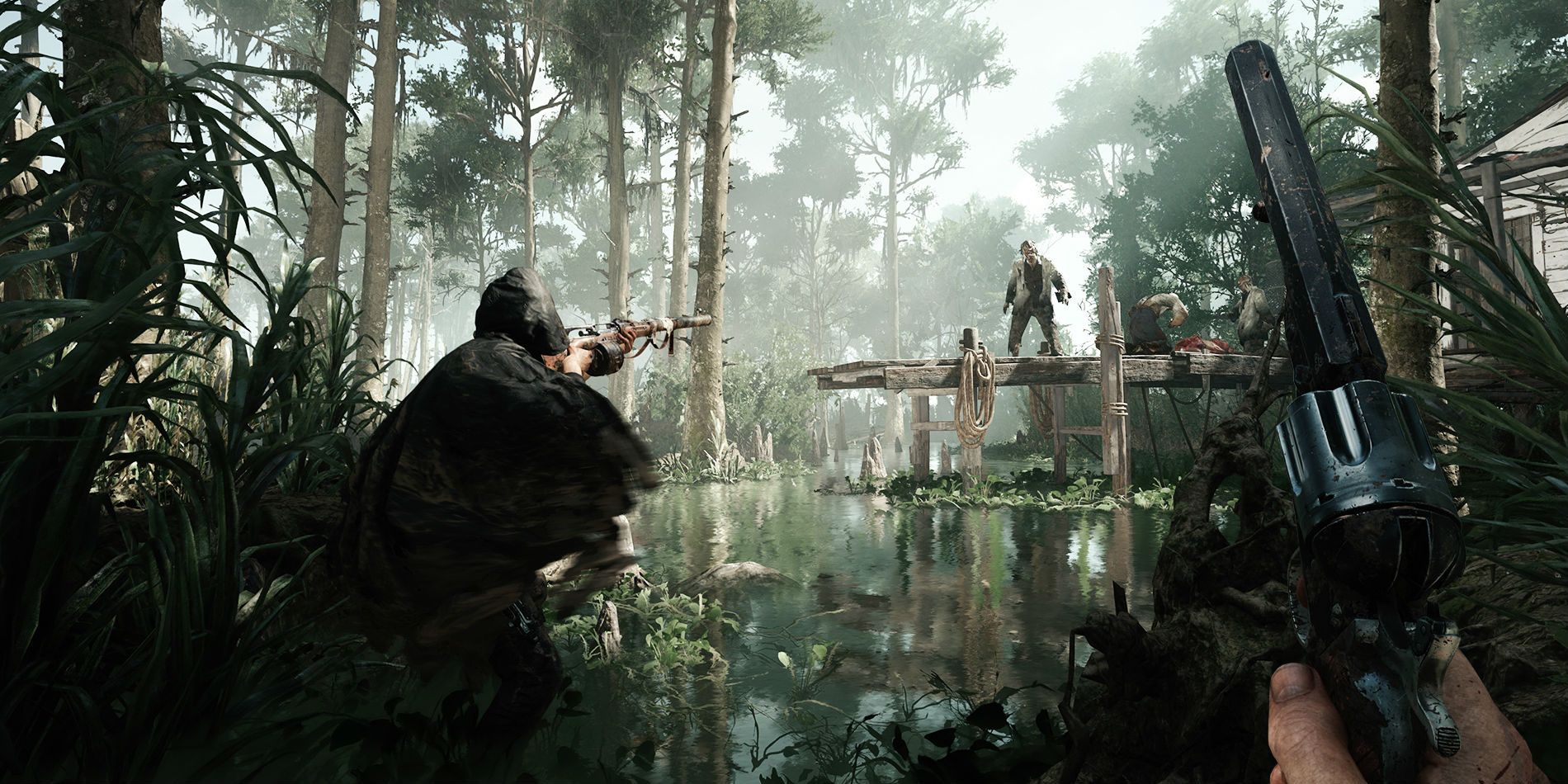 Hunt Showdown swamp screenshot