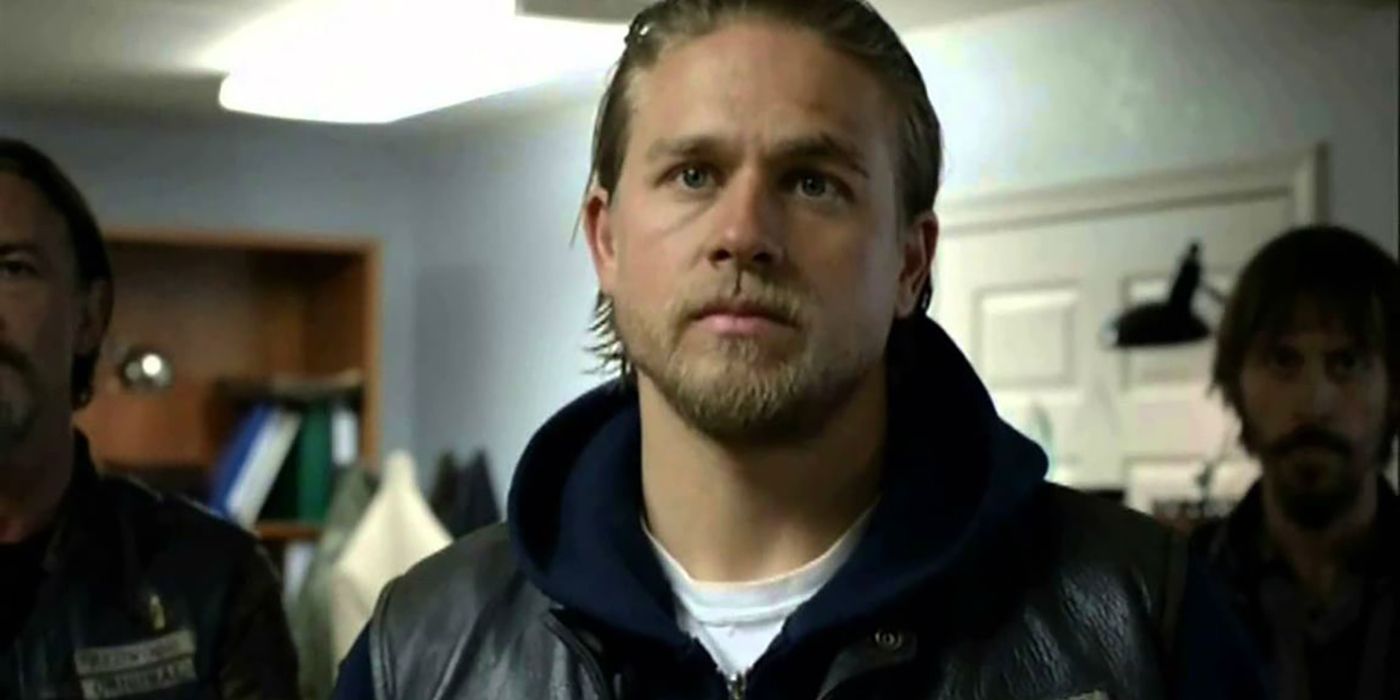 Jax looking serious in Sons of Anarchy