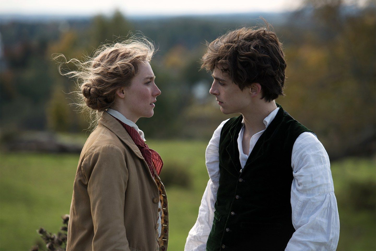 Little Women (2019) Saoirse Ronan and Timothee Chalamet