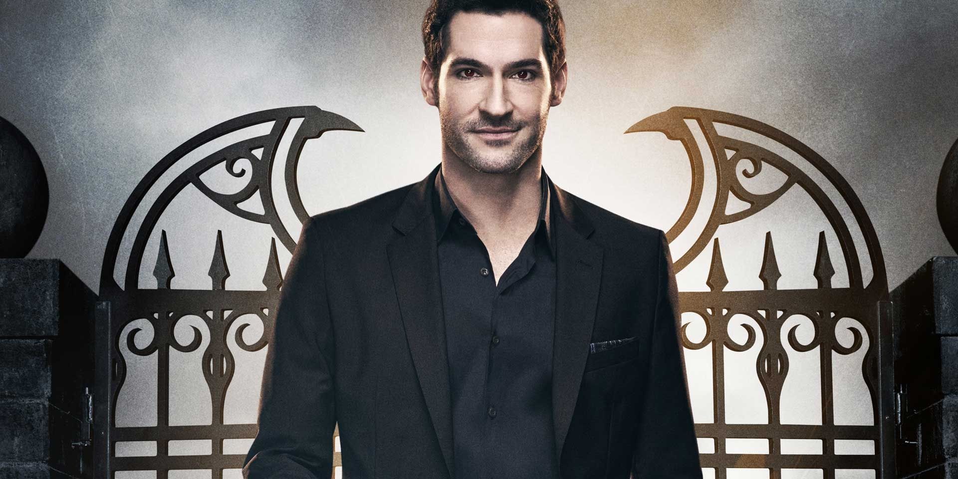 Lucifer television promo poster with Tom Ellis