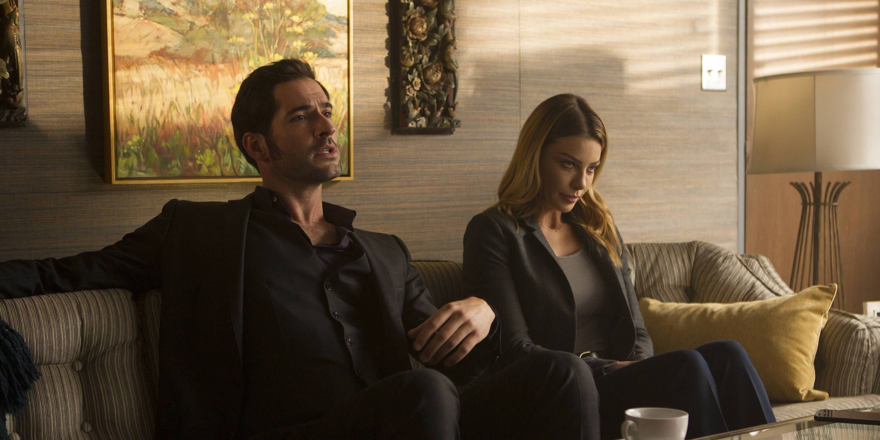 Lucifer and Chloe see Linda for the first time