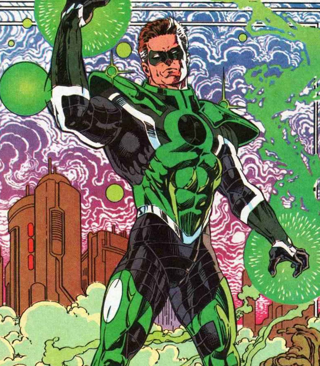 Green Lantern Hal Jordan as Parallax vertical