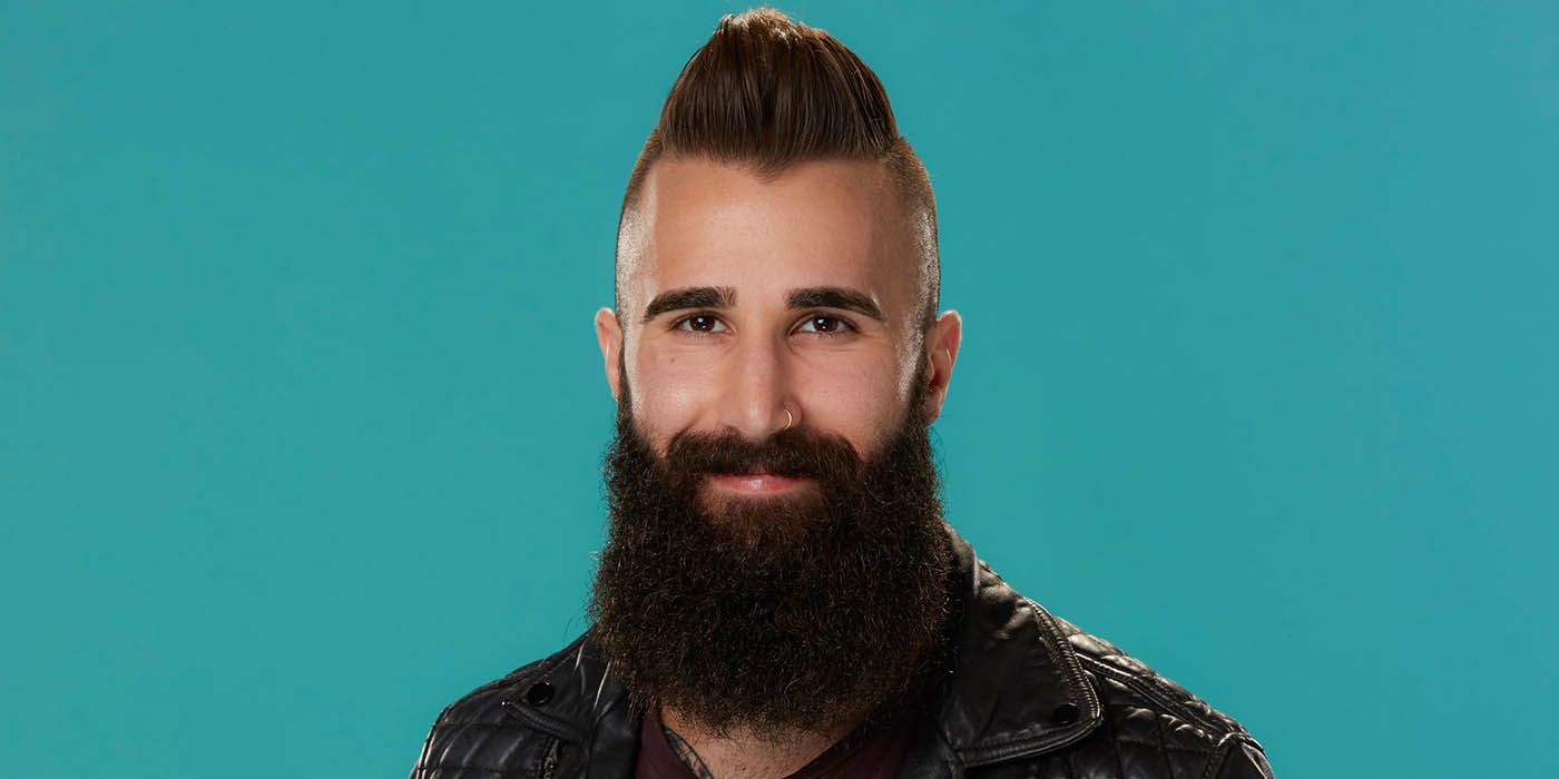 Paul Abrahamian smiling in a promo photo for Big Brother