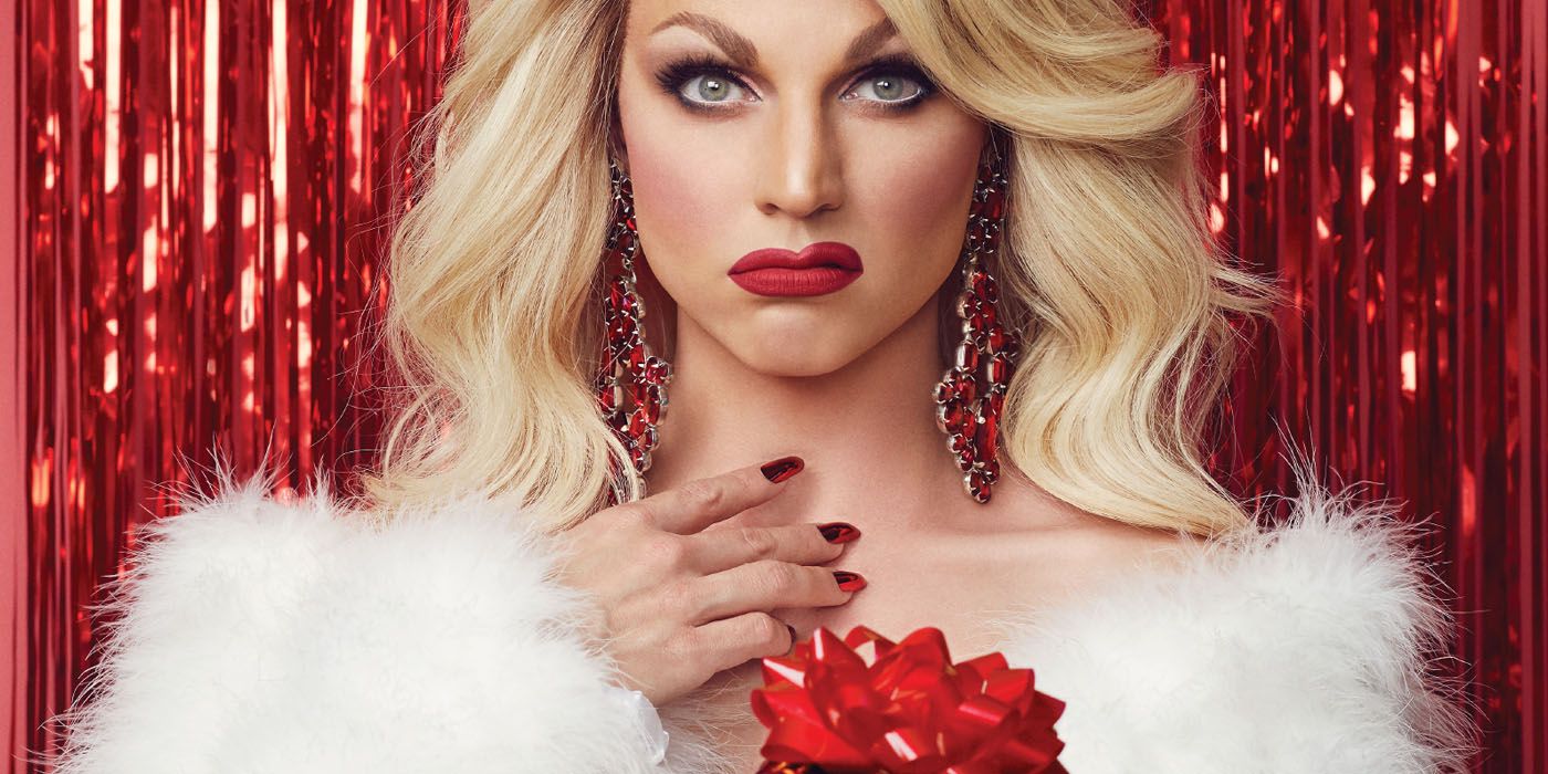 Courtney Act pouting in RuPaul&rsquo;s Drag Race.