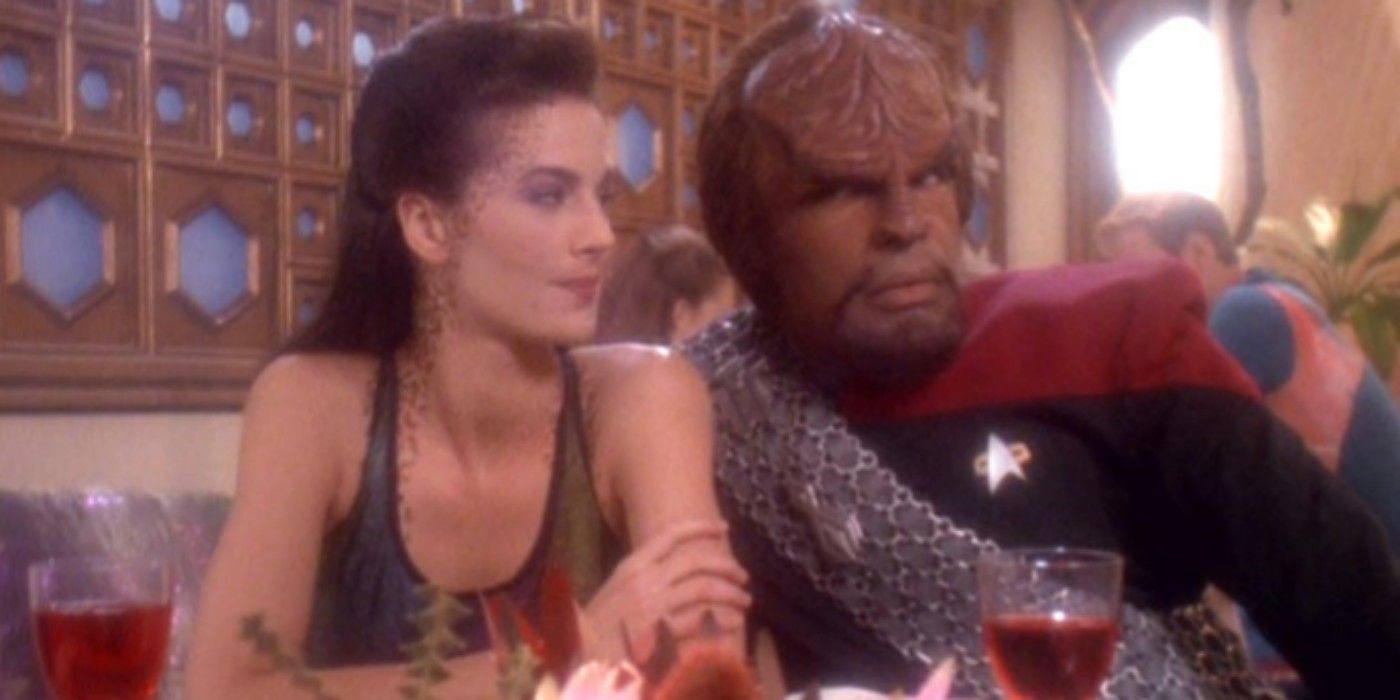 Worf e Jadzia Dax Star Trek Deep Space Nine