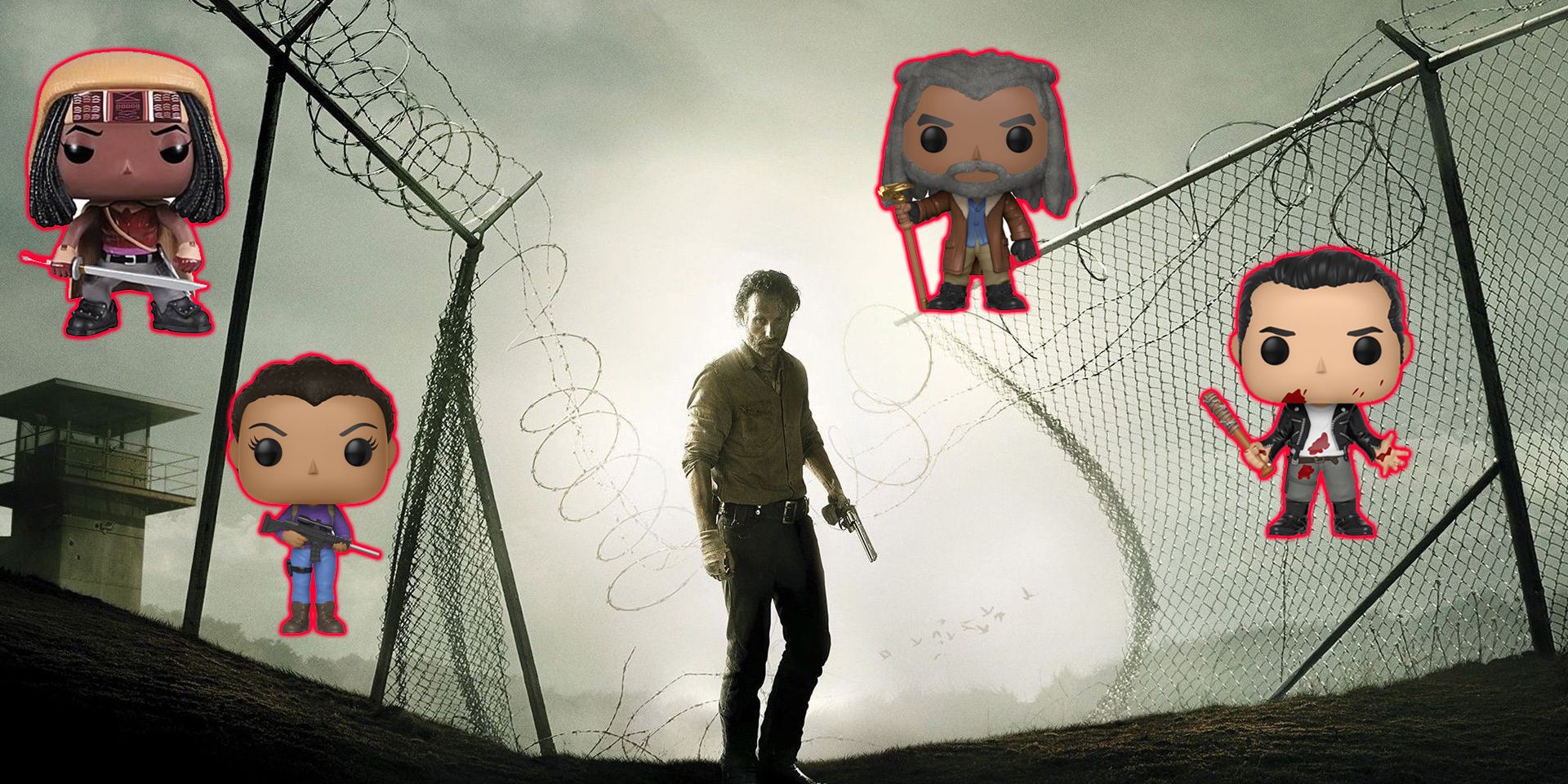 all walking dead pops