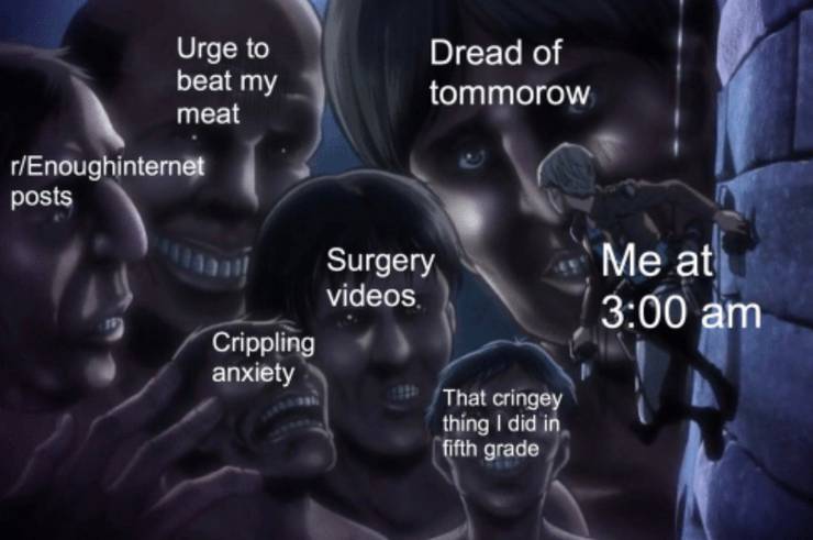 10 Hilarious Attack On Titan Memes Only True Fans Will Love 10 hilarious attack on titan memes only