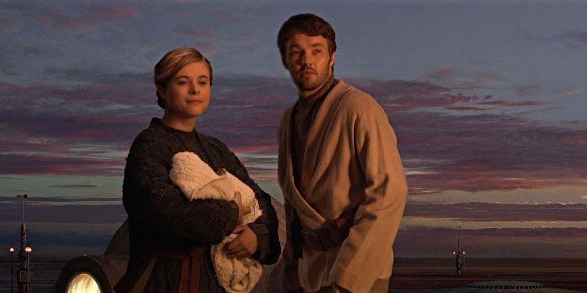 Aunt Beru and Uncle Owen in Revenge of the Sith