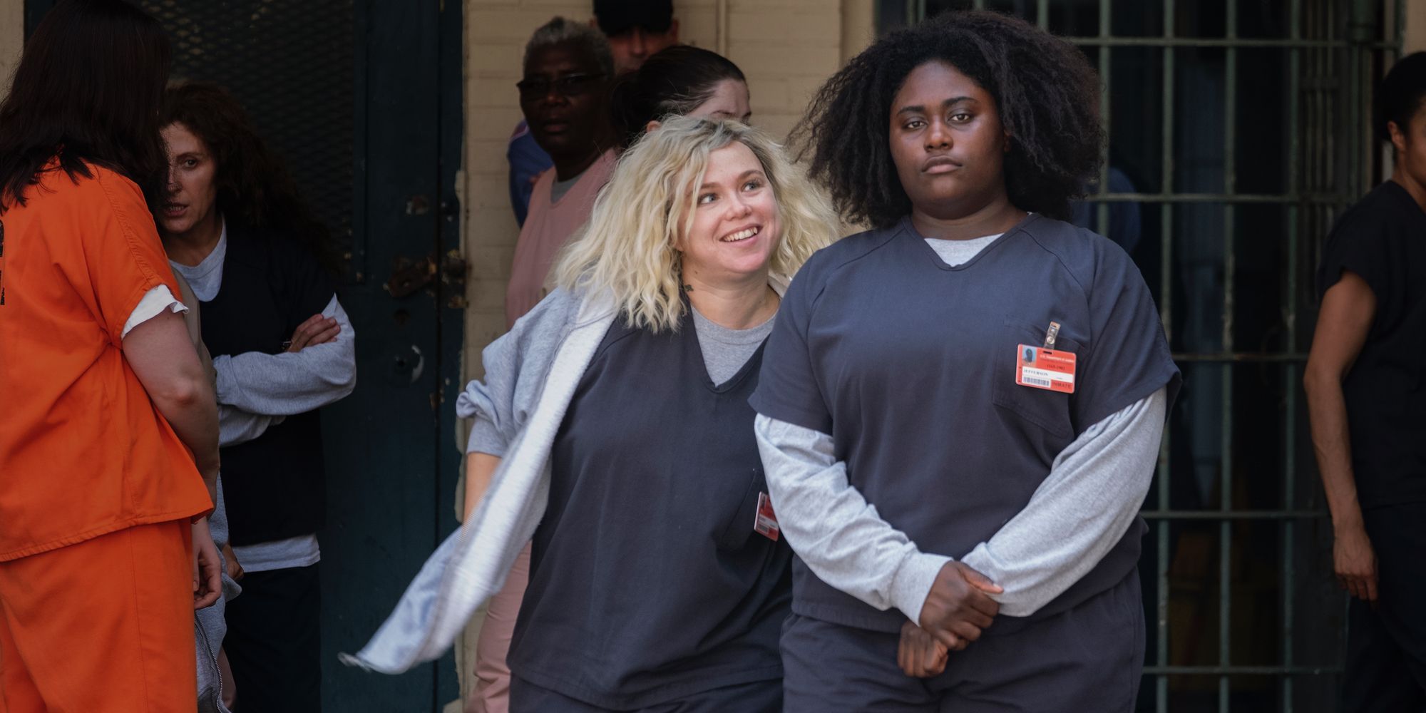 Amanda Fuller and Danielle Brooks in Orange is the New Black Season 7 Netflix