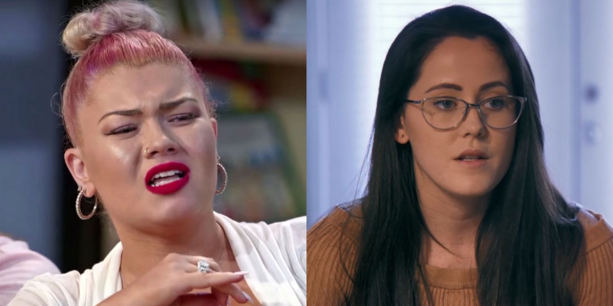 Amber Portwood and Jenelle Evans Teen Mom
