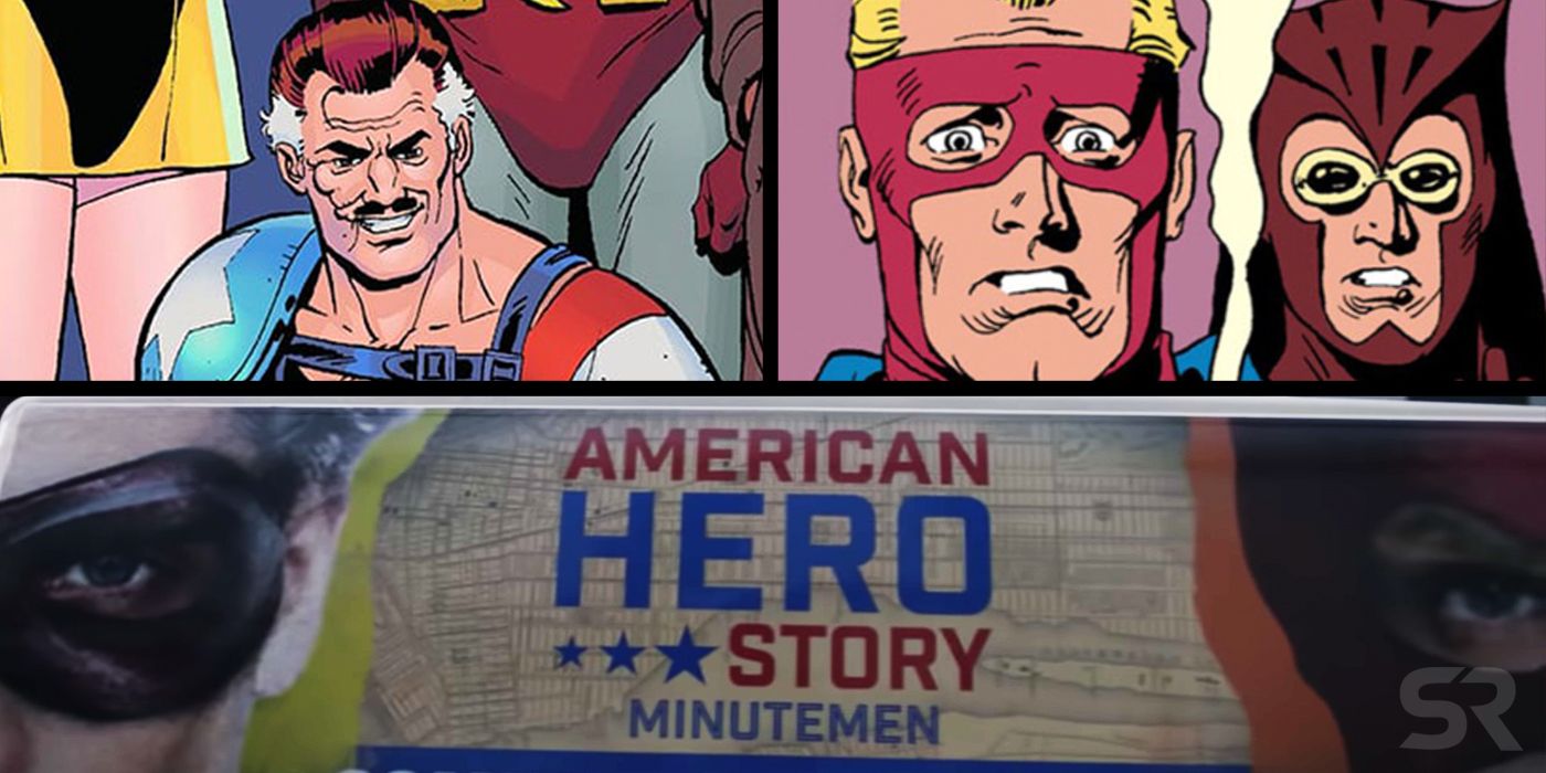 American Hero Story Minutemen in Watchmen