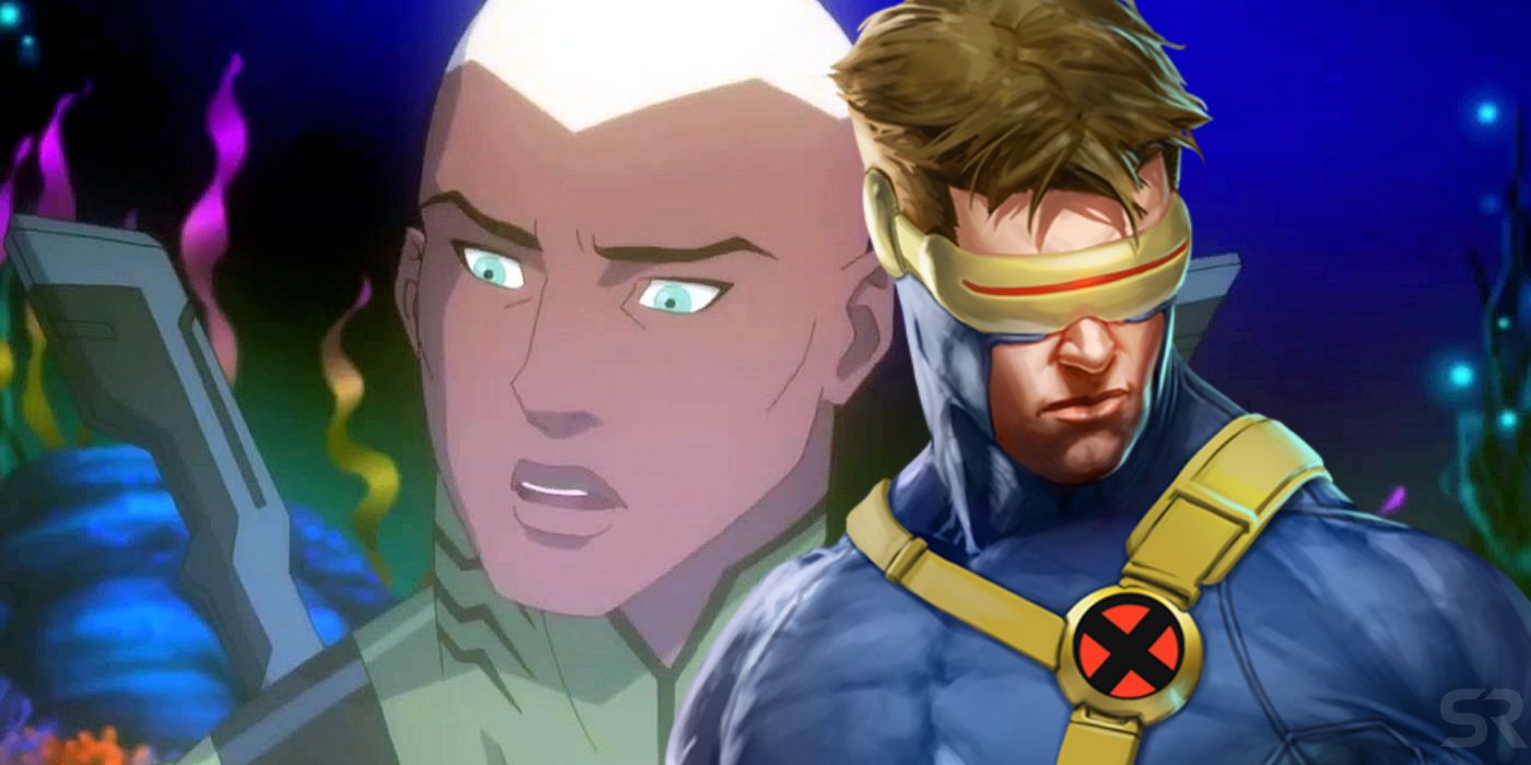 Aquaman in Young Justice Outsiders and X-Men Comic Cyclops