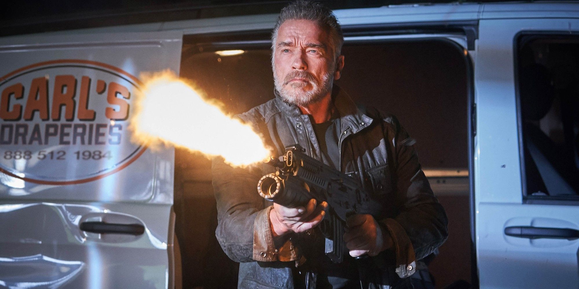 Arnold Schwarzenegger as Carl in Terminator Dark Fate