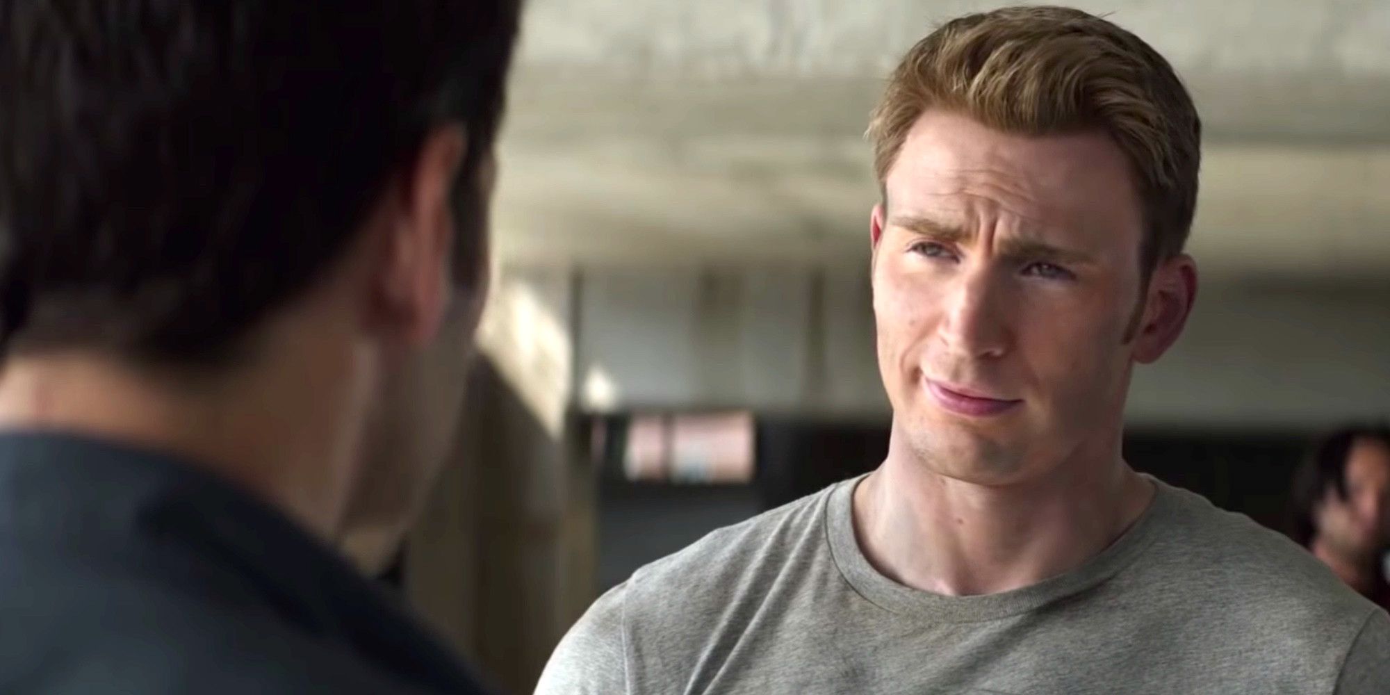 Chris Evans as Steve Rogers aka Captain America in Avengers Endgame