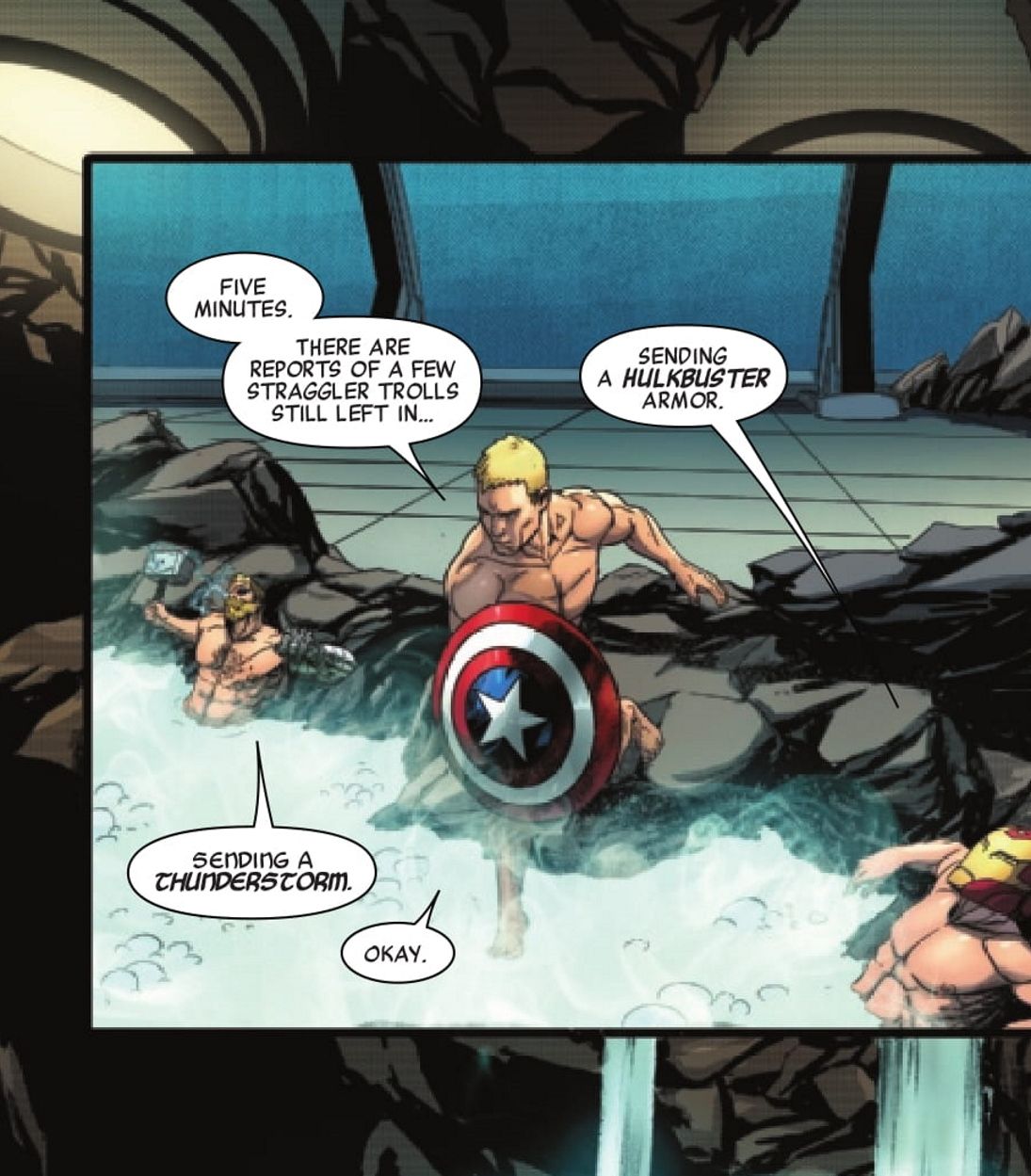 Avengers Hot Tubbing Vertical