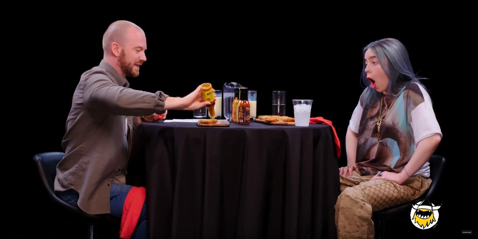 Billie Eilish on Hot Ones 