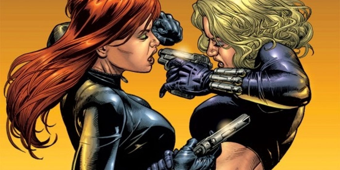 Natasha fights Yelena in Marvel comcis