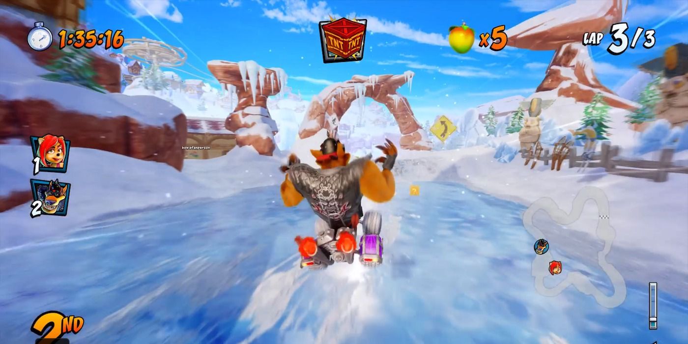 Blizzard Bluff Shortcut 2 Crash Team Racing