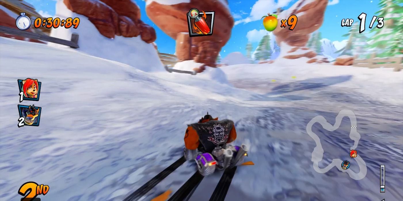 Blizzard Bluff Shortcut 3 Crash Team Racing