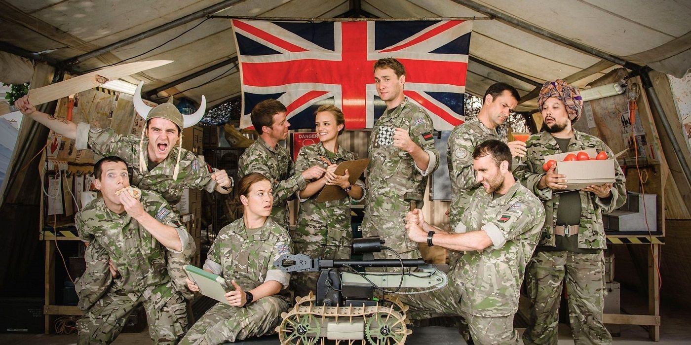 The cast of the TV show Bluestone 42