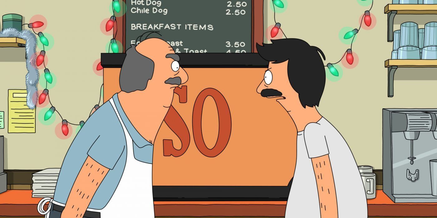 Bob and his father in Bob&rsquo;s Burgers
