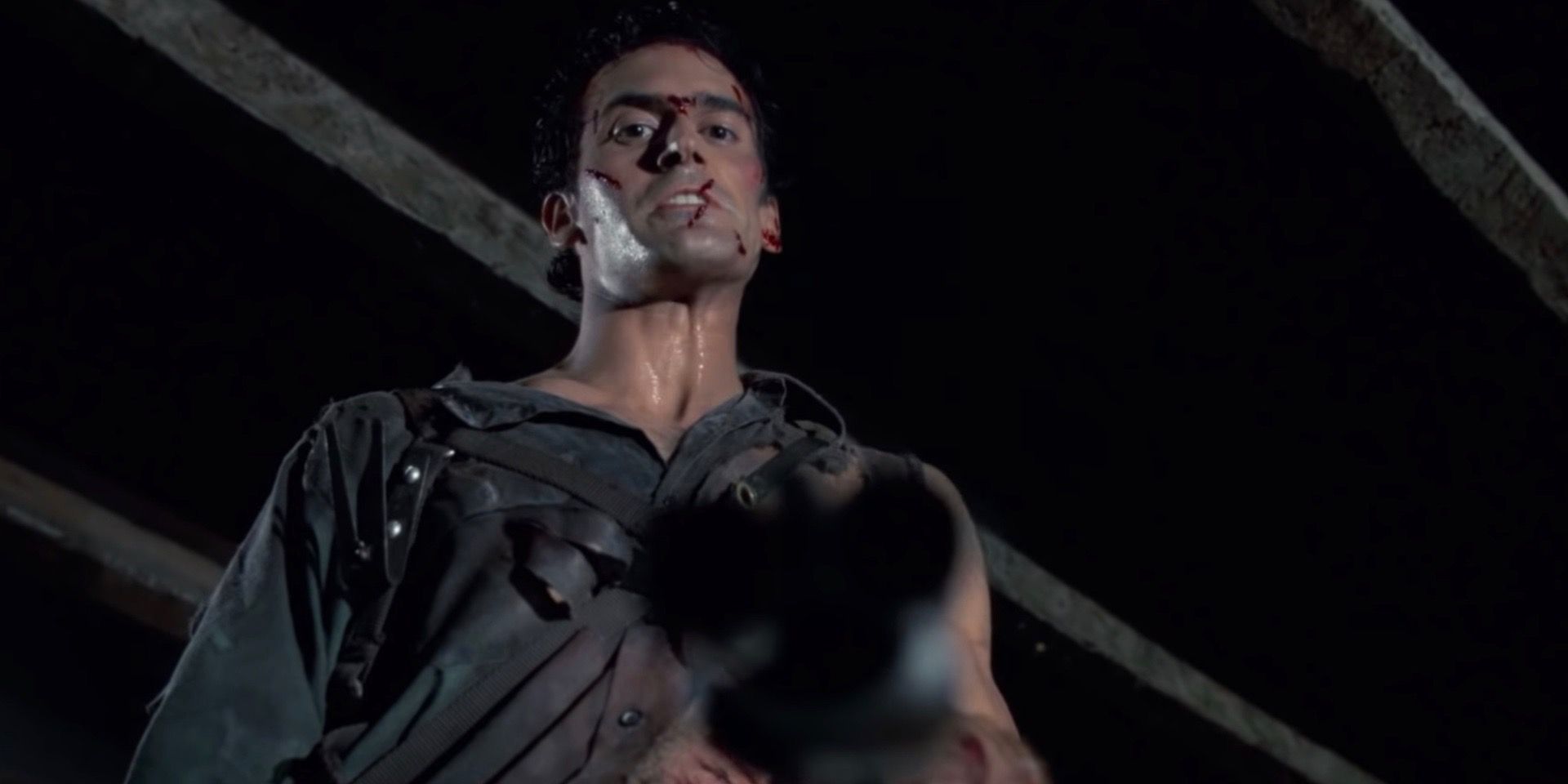 Bruce Campbell as Ash Williams in Evil Dead 2