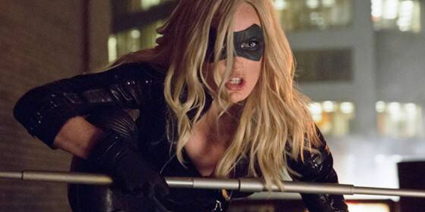 Former lawyer and Team Arrow member Black Canary 