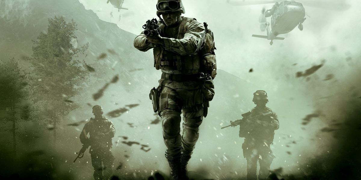 Poster for Call of Duty Modern Warfare Remastered promotional poster
