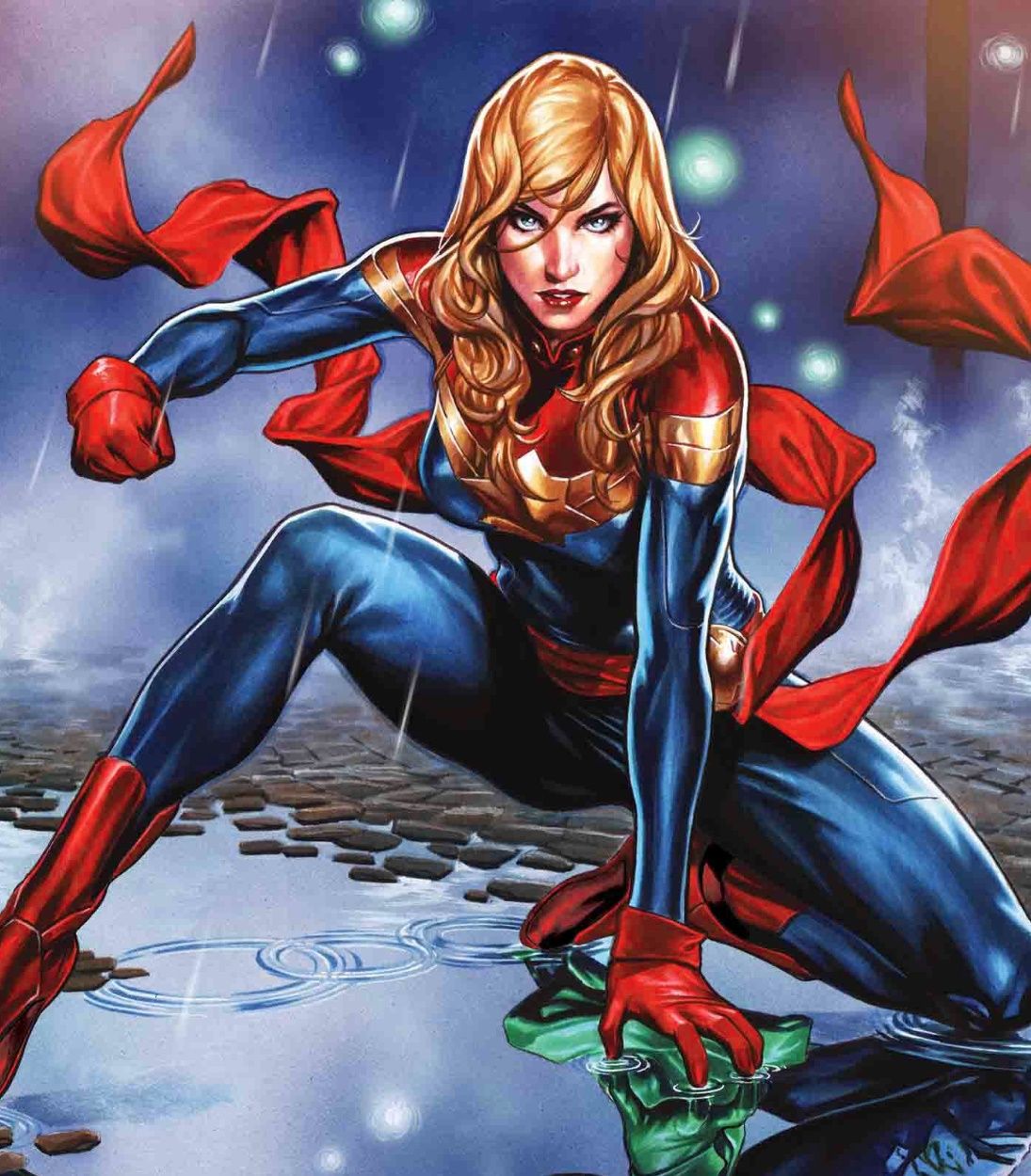 Captain Marvel Cover Vertical