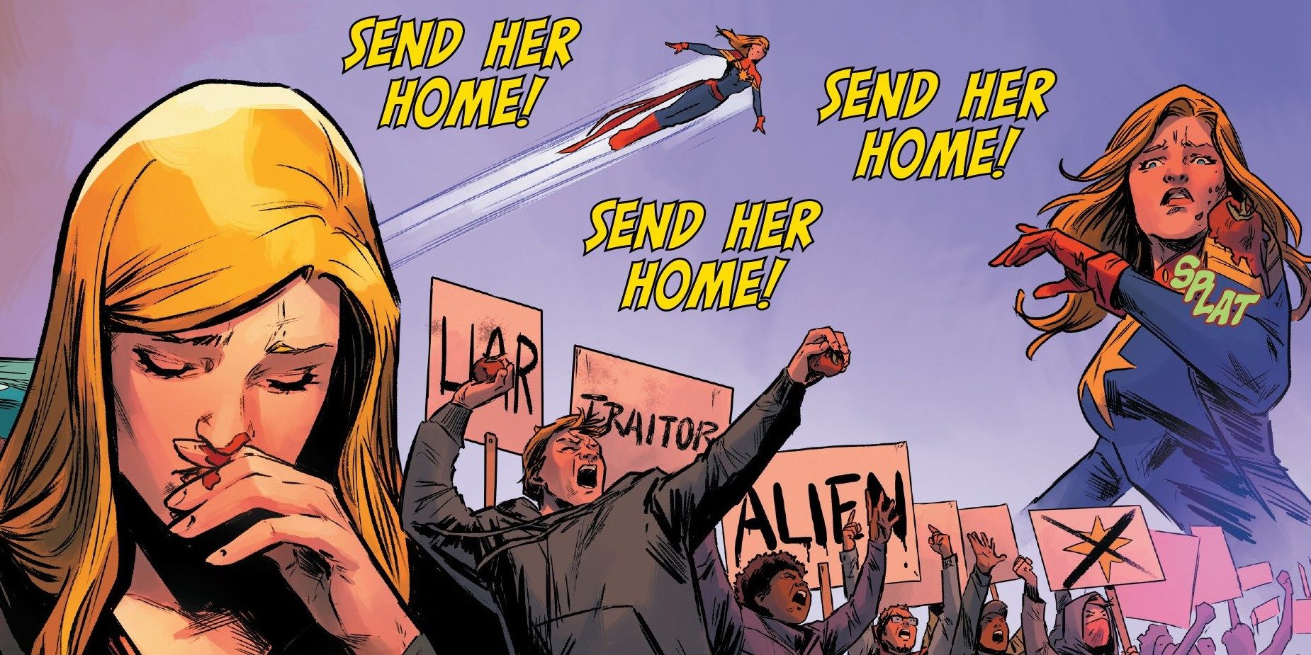 Captain Marvel Hated Comic Kree