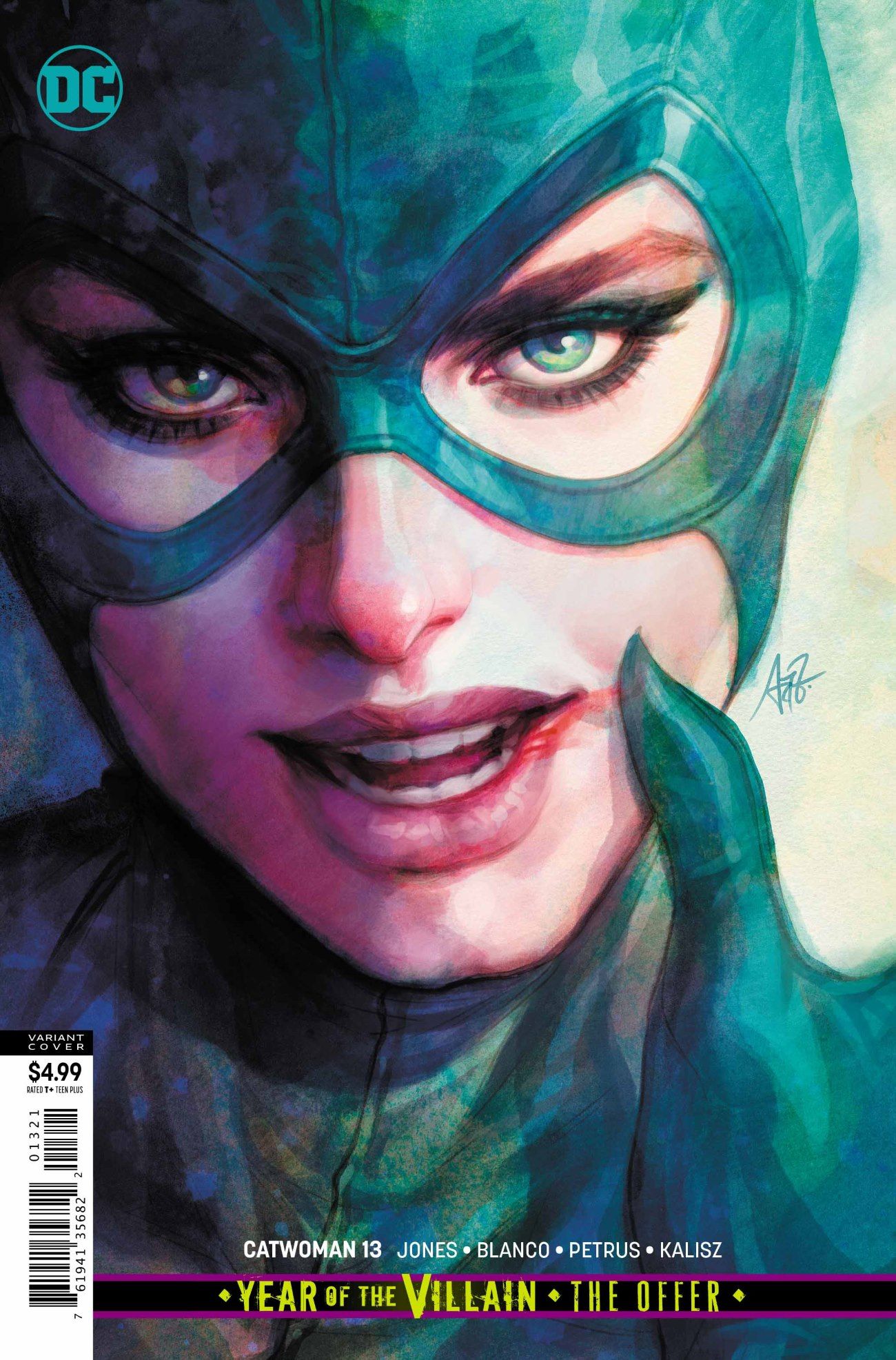 Catwoman 13 Comic Variant Cover